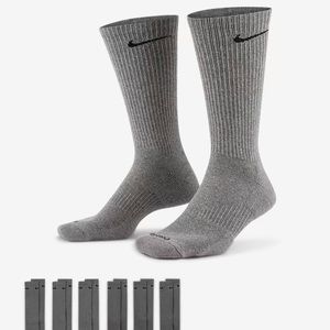 Nike Training Crew Socks (6 Pairs) Nike Everyday Cushioned